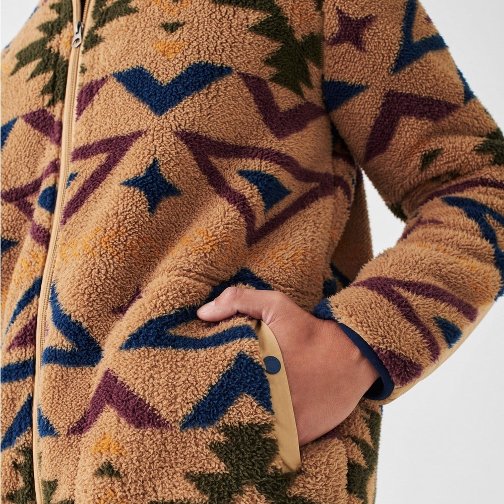 Faherty Multicolor Patterned Jacket - image 3